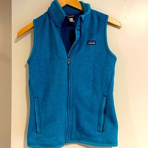 Patagonia better sweater vest (teal XS)